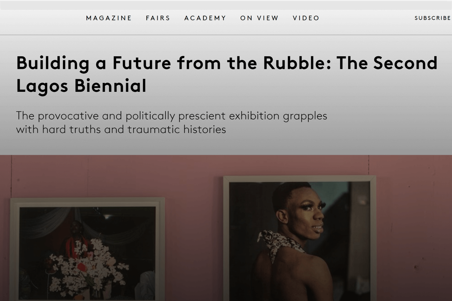 Building a Future from the Rubble_ The Second Lagos Biennial - With Tosin Oshinowo