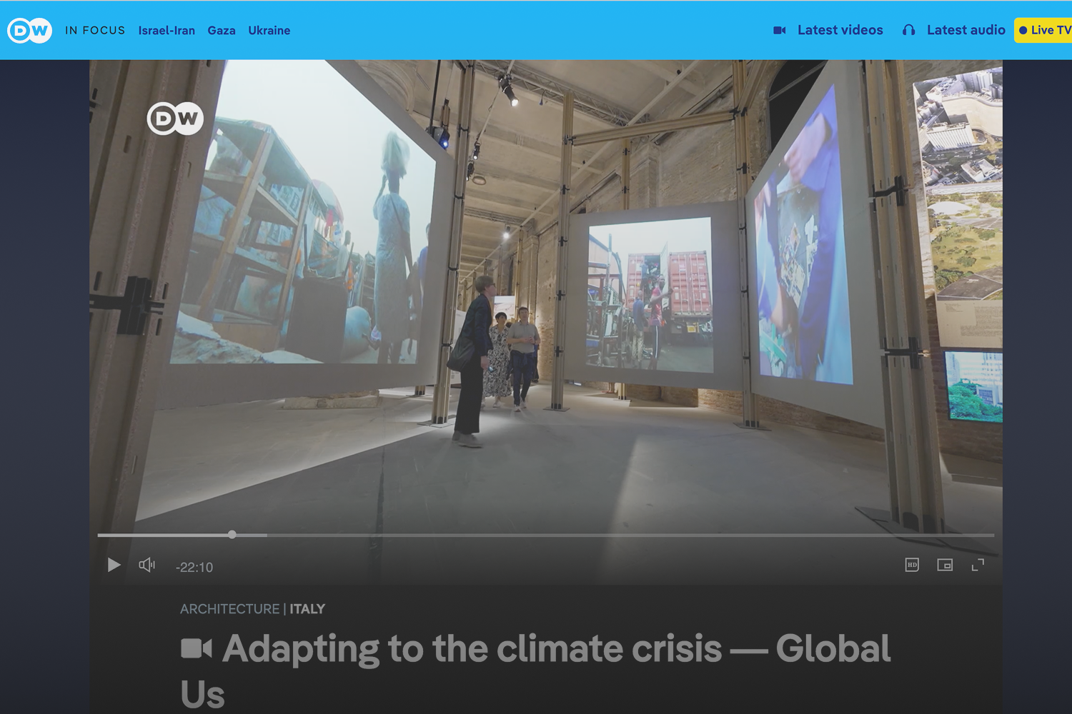 Oshinowo Studio featured in DW's Global Us _ Adapting to the Climate Crisis